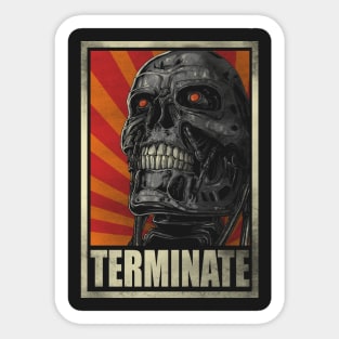 Terminate! Sticker